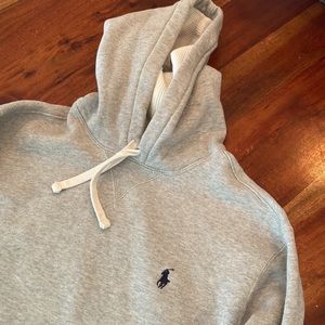 Mens Athletic Grey Thermal lined Sweatshirt